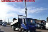 IVECO EUROCARGO  75E16 CON GRU E RIBALTABILE TRILATERALE