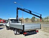 IVECO DAILY  NEW 35C16 E6 NUOVO GRU 12m + CASSONE