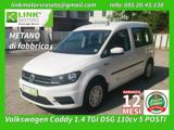 VOLKSWAGEN Caddy 1.4 TGI DSG Metano/Benz 5 POSTI / + IVA