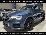 AUDI Q3 2.0TDI 184CV quattro Stronic Sport KM CERT/GANCIO