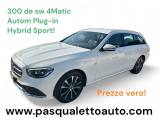 MERCEDES-BENZ E 300 de S.W. 4Matic Auto Plug in hybrid Business Sport