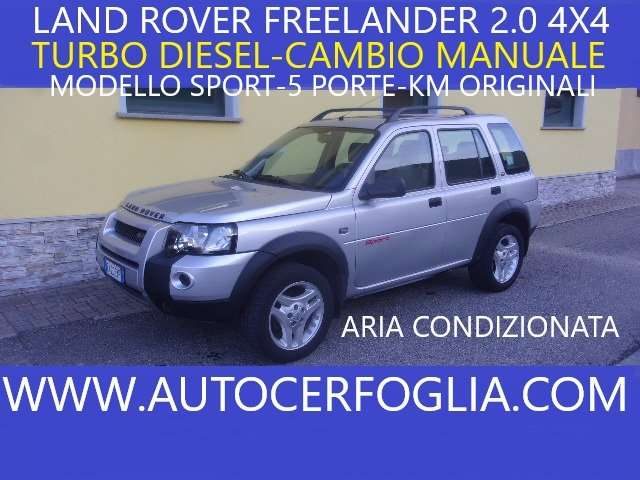 land rover freelander i 2003 sw 2.0 td4 sport usata