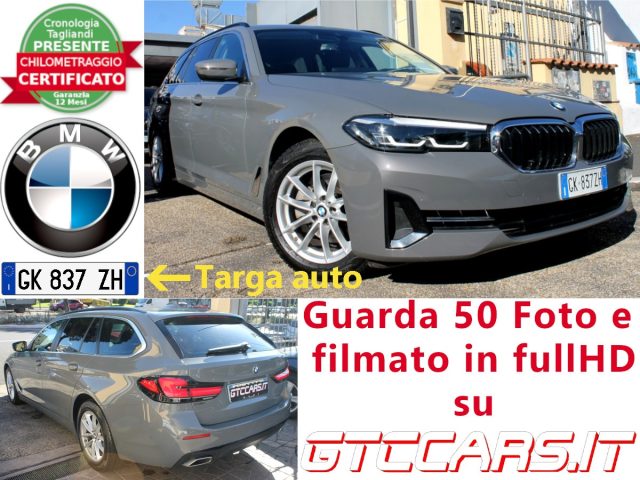 bmw 520 d touring 48v aut nav pelle cam unipro iva deducib usata