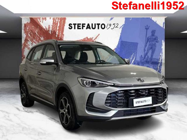 mg zs hybrid+ comfort ibrida - cosmic silver - tessuto