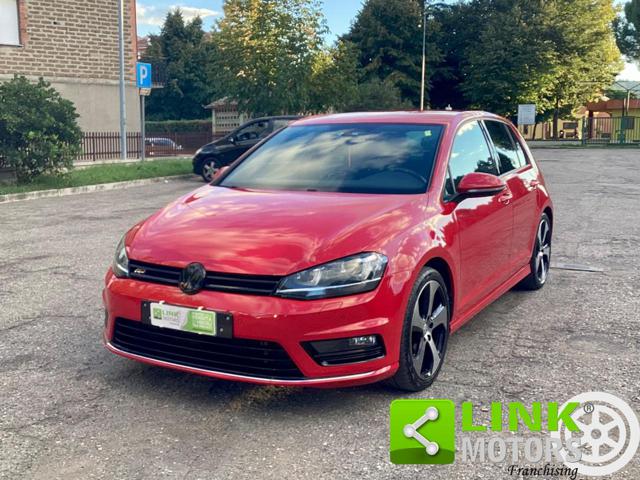 volkswagen golf 1.6 tdi 110 cv r-line, finanziabile, neopatentati