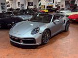 PORSCHE 992 Turbo S Cabriolet -Pelle Marrone-Capote Marrone