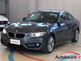BMW 218 D COUPE SPORT AUTOMATICA 150CV UNICO PROPRIETARIO