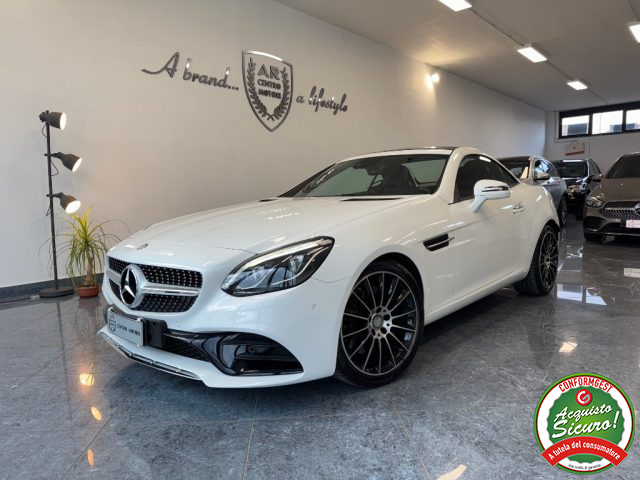 mercedes-benz slc 200 amg line solo 68000 km tagliandi da vetrina usata