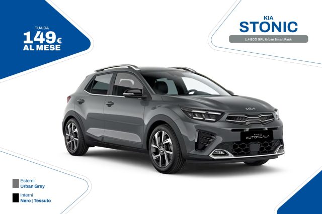 kia stonic 1.4 eco gpl urban smart pack usata