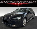 AUDI A3 SPORTBACK 35 TDI S TRONIC S LINE TELECAMERA BLACK