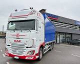 DAF XF 510 FAN centinato + sponda