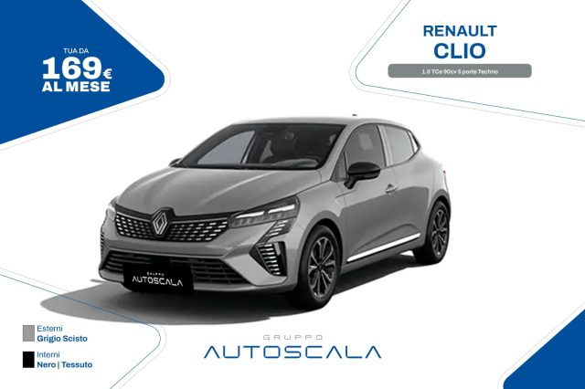 renault clio 1.0 tce 90cv 5 porte techno usata