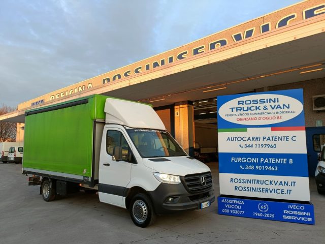mercedes-benz sprinter sprinter 416 160 cv centina con teli scorrevoli usata