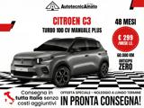CITROEN C3 Turbo 100 CV Manuale Plus