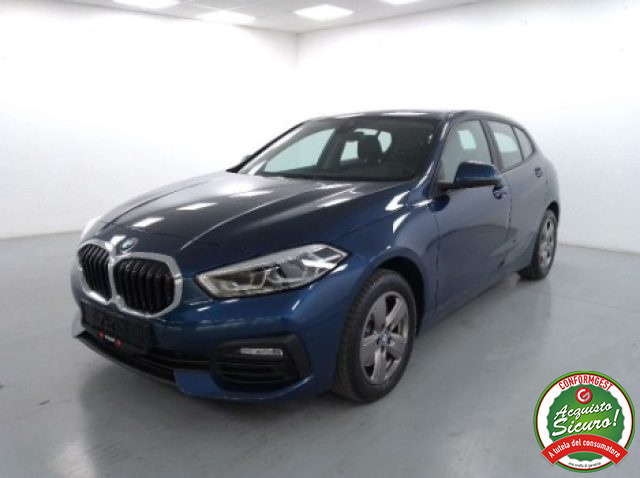 BMW 118 Blu metallizzato