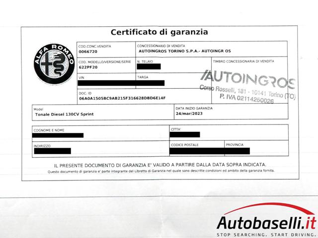 ALFA ROMEO Tonale usata 69