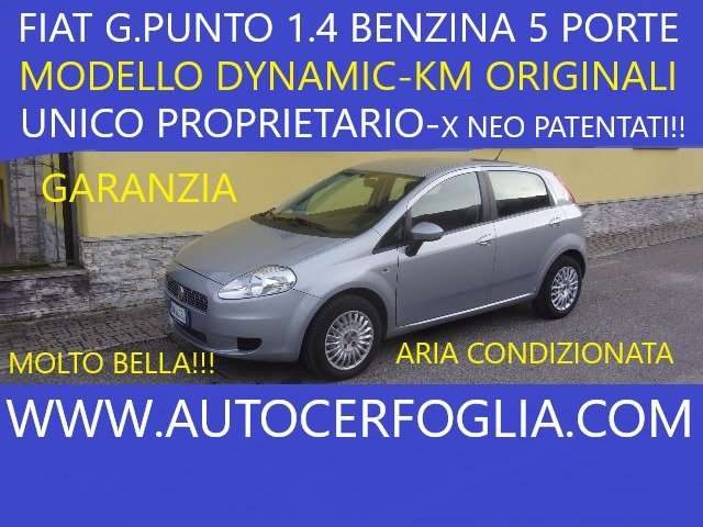 FIAT GRANDE PUNTO 5P 1.4 DYNAMIC 77CV-UNICO PROPRI