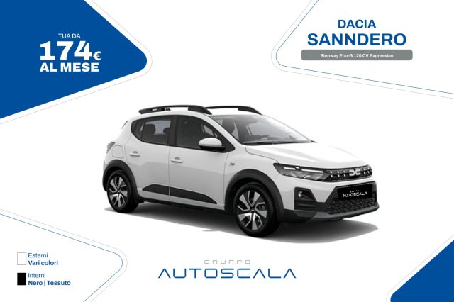 dacia sandero stepway eco-g 120 cv expression usata