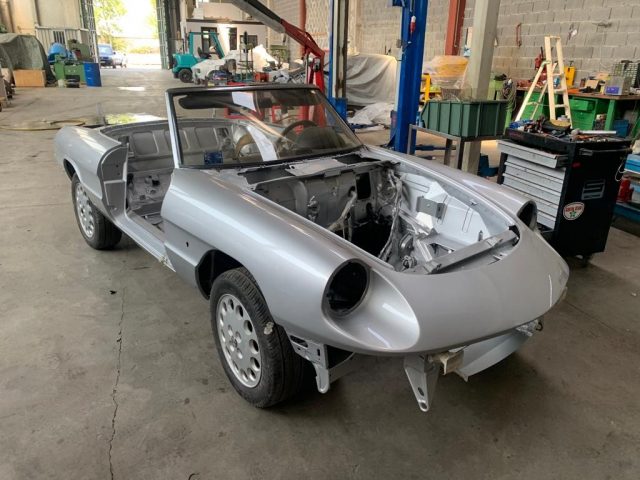 ALFA ROMEO SPIDER 2.0 QUADRIFOGLIO VERDE RESTAURO  - foto 29