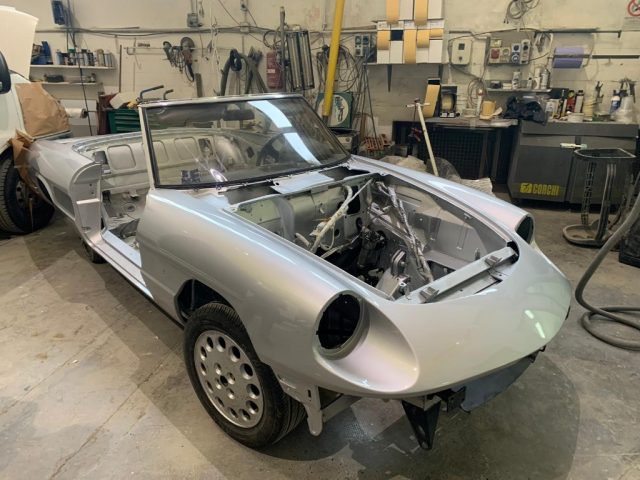 ALFA ROMEO SPIDER 2.0 QUADRIFOGLIO VERDE RESTAURO  - foto 25