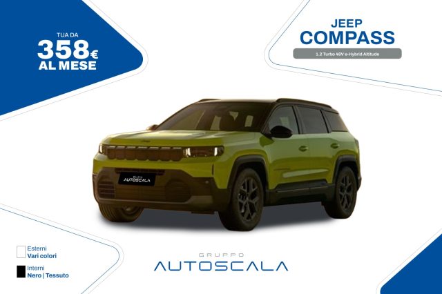 JEEP Compass Elettrica/Benzina usata, Napoli