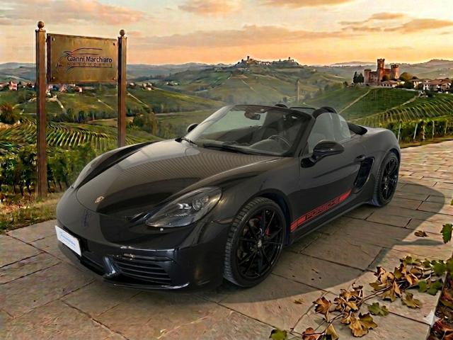 porsche boxster 718 2.0 pdk sport chrono-pelle-20-scarico usata