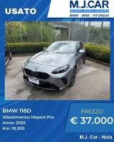 BMW 118 d MSport Pro