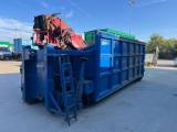 OTHERS-ANDERE CONTAINER SCARRABILE USATO A CIELO APERTO CON GRU