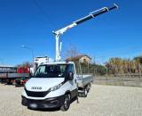 IVECO DAILY  35C16 E6 MOTORE 3.0 GRU 12m + CASSONE