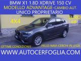 BMW X1 F48 xdrive18d Advantage UNICO PROPRIETARIO!