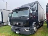 RENAULT TRUCKS D 18 WIDE CON CASSONE FISSO CON CENTINE  AN