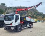 IVECO EUROCARGO 180E32 K NUOVO GRU da 23 m + RIBALTABILE