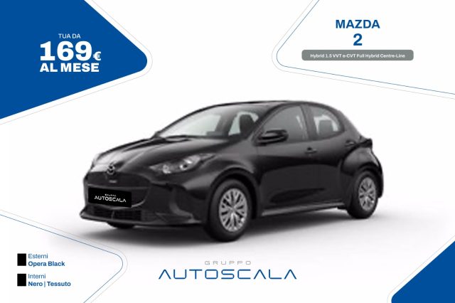 mazda 2 hybrid 1.5 vvt e-cvt full hybrid centre-line usata