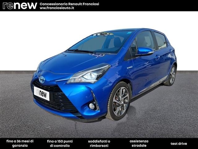 toyota yaris 5 porte 1.5 vvt-i hybrid trend blue edition usata