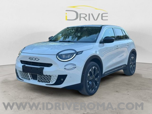 fiat 600 hybrid 100 cv dct mhev la prima bianco usata
