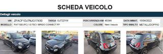 FIAT 500 usata, con Chiusura centralizzata