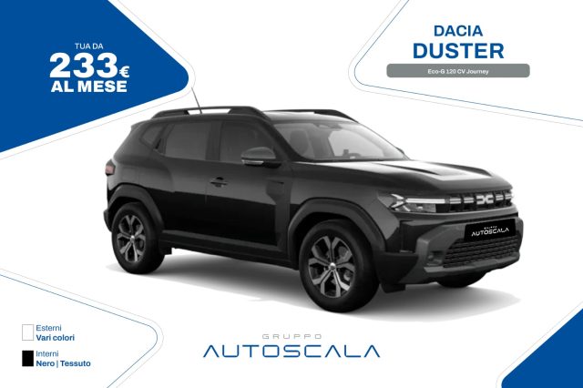 dacia duster 1.2 eco-g 120 cv journey usata
