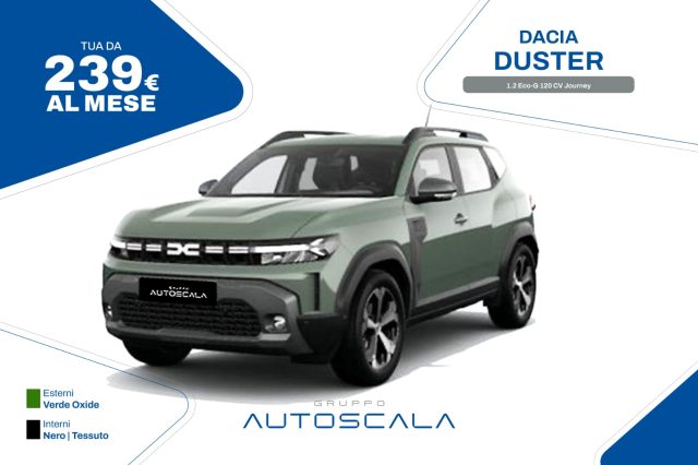 dacia duster 1.2 eco-g 120 cv journey usata