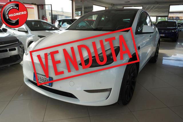 tesla model y long range awd usata