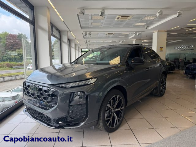 audi q3 spb tdi stronic sline black edition+tetto+20+led usata