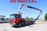 SCANIA 94D 300 CASSONE FISSO CON GRU PM