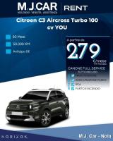 CITROEN C3 Aircross Turbo 100 cv Manuale YOU