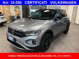 VOLKSWAGEN T-Roc 1.0 benzina  110cv.  Sport , Km 33.000 GARANZIA VW