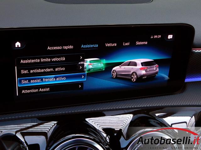 MERCEDES-BENZ A 180 usata, con Monitoraggio pressione pneumatici