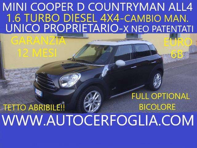 MINI COOPER D COUNTRYMAN R60 1.6 ALL4 BUSINESS