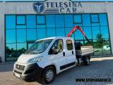 FIAT DUCATO  2.3 MTJ 7 POSTI GRU E CASSONE FISSO