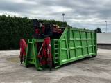 OTHERS-ANDERE CONTAINER SCARRABILE USATO CON COPERCHIO E GRU