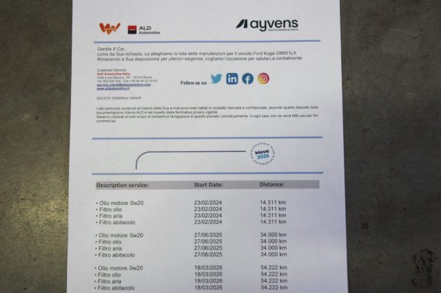 FORD KUGA 2.5 PLUG IN HYBRID 225 CV CVT 2W - foto 9