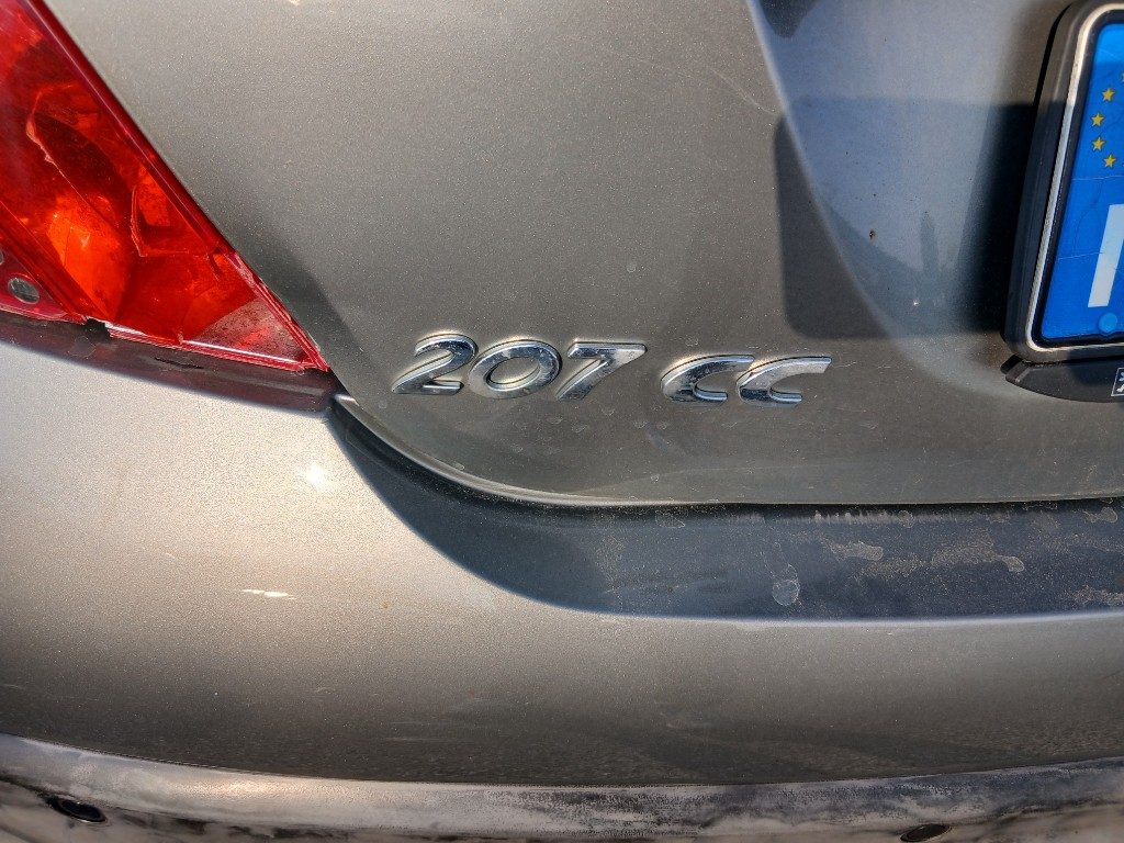 Immagine di PEUGEOT 207 1.6 VTi 120CV CC Roland Garros del 06/2008 km 146145