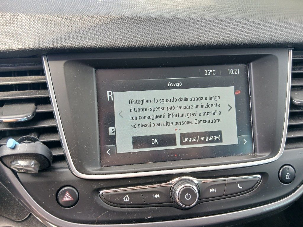 Immagine di OPEL Crossland X 1.2 Turbo 12V 110 CV Start&Stop aut. del 03/2019 km 117810